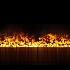Returned Aquafire® 20'' Water Vapor Built-In Electric Fireplace