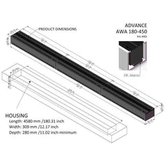 Returned Aquafire® 20'' Water Vapor Built-In Electric Fireplace